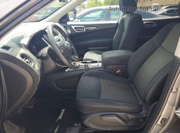 5N1DR2MN1HC676357 2017 NISSAN PATHFINDER Gray Front interior view