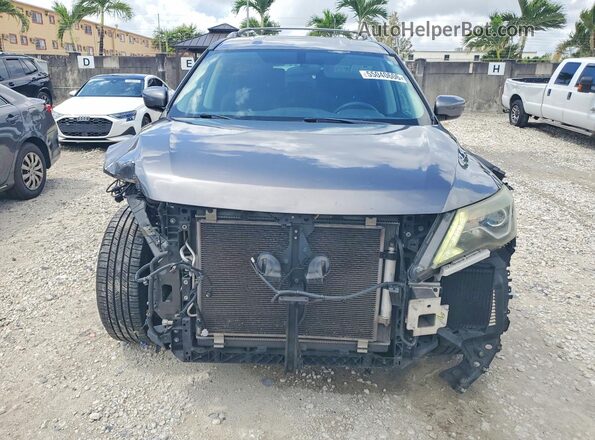 5N1DR2MN1HC676357 2017 NISSAN PATHFINDER Gray Front view
