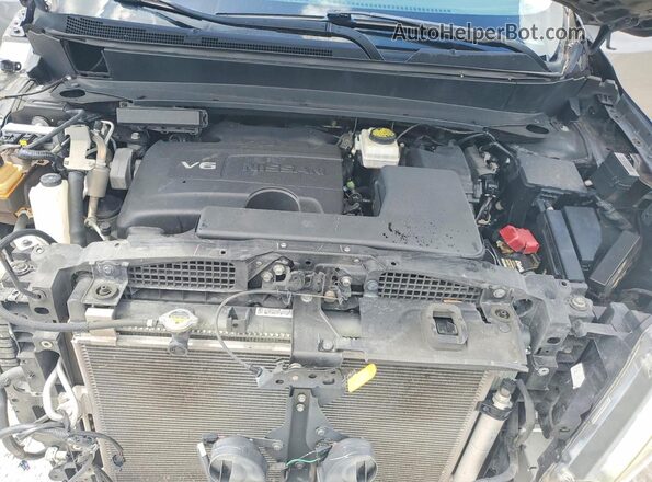5N1DR2MN1HC676357 2017 NISSAN PATHFINDER Gray Engine compartment view