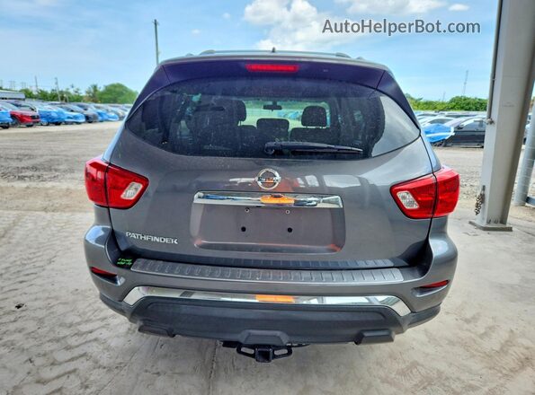 5N1DR2MN1HC909010 2017 NISSAN PATHFINDER Gray Widok z tyłu