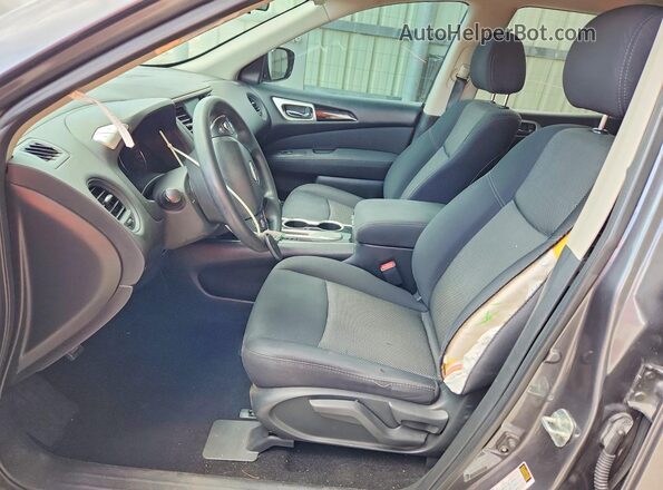 5N1DR2MN1HC909010 2017 NISSAN PATHFINDER Gray Widok wnętrza z przodu