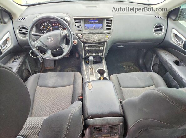 5N1DR2MN1JC650962 2018 NISSAN PATHFINDER Серебряный Вид панели приборов