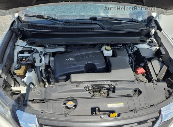 5N1DR2MN1JC658298 2018 NISSAN PATHFINDER White Շարժիչի բաժամունքի տեսք