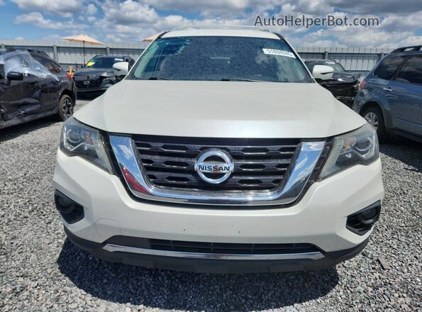 5N1DR2MN1JC658298 2018 NISSAN PATHFINDER White Դիմացի տեսք