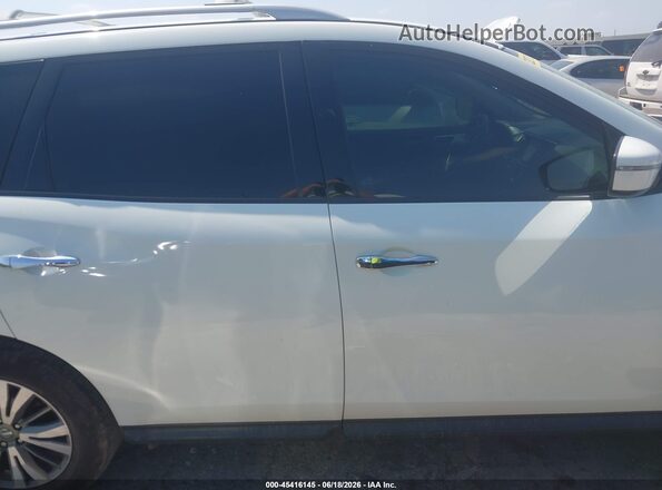 5N1DR2MN1KC598055 2019 NISSAN PATHFINDER White Widok wnętrza z tyłu