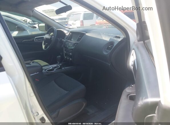 5N1DR2MN1KC598055 2019 NISSAN PATHFINDER White Widok wnętrza z przodu