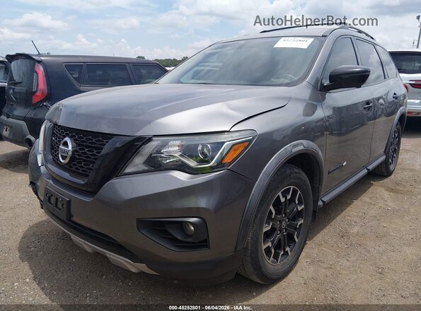 5N1DR2MN1KC642085 2019 NISSAN PATHFINDER Серый Передняя левая четверть