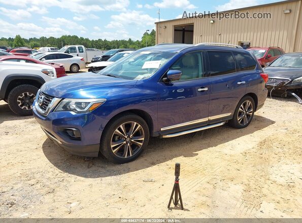 5N1DR2MN2HC652522 2017 NISSAN PATHFINDER Blue Front left