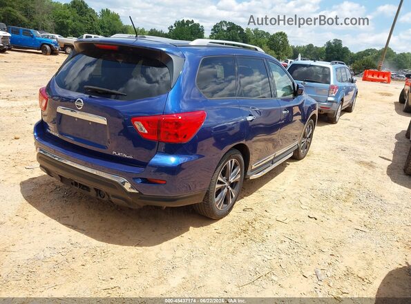 5N1DR2MN2HC652522 2017 NISSAN PATHFINDER Blue Rear right