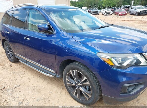 5N1DR2MN2HC652522 2017 NISSAN PATHFINDER Blue Front view