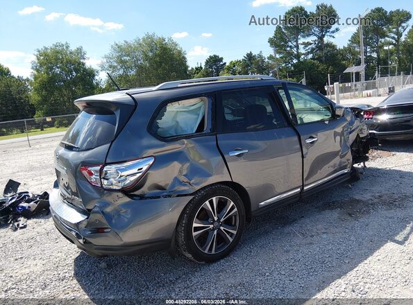 5N1DR2MN2HC698089 2017 NISSAN PATHFINDER Gray 