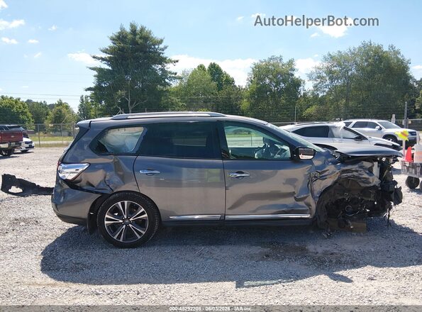 5N1DR2MN2HC698089 2017 NISSAN PATHFINDER Gray 