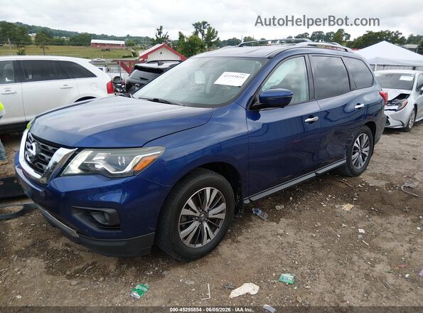 5N1DR2MN2HC902079 2017 NISSAN PATHFINDER Blue Przód lewy