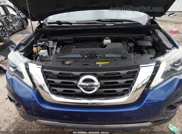 5N1DR2MN2HC902079 2017 NISSAN PATHFINDER Blue Widok z tyłu