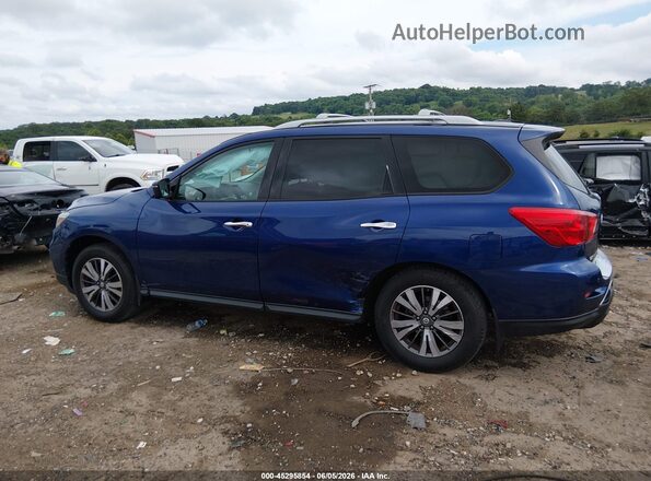 5N1DR2MN2HC902079 2017 NISSAN PATHFINDER Blue Widok wnętrza 360 stopni