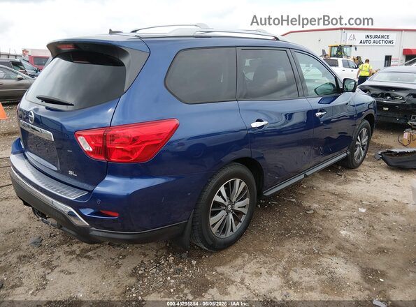 5N1DR2MN2HC902079 2017 NISSAN PATHFINDER Blue Tył prawy