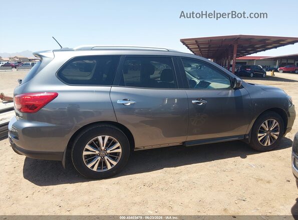 5N1DR2MN3HC612918 2017 NISSAN PATHFINDER Gray Vista interior trasera