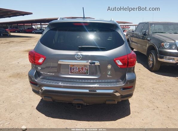 5N1DR2MN3HC612918 2017 NISSAN PATHFINDER Gray 