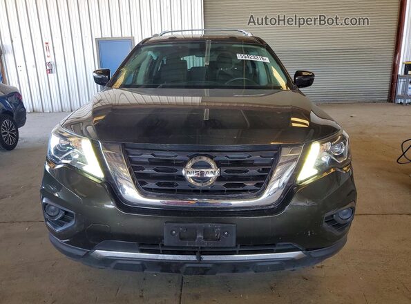 5N1DR2MN3HC635647 2017 NISSAN PATHFINDER Green Vista frontal