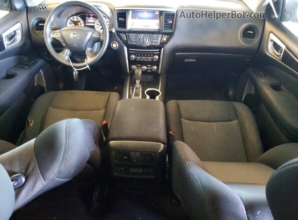 5N1DR2MN3HC635647 2017 NISSAN PATHFINDER Green Vista del salpicadero