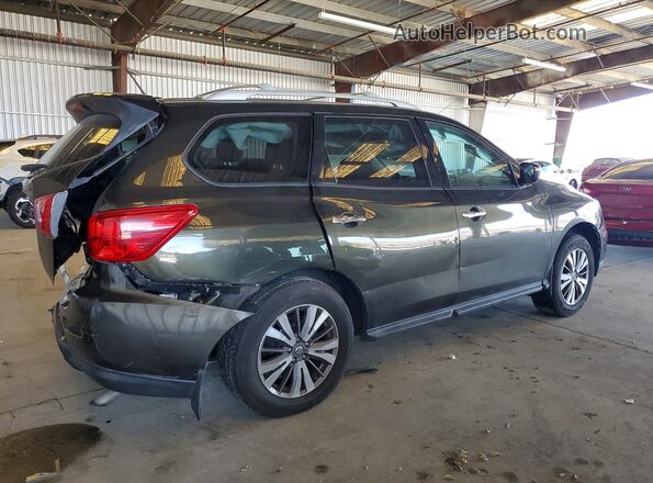 5N1DR2MN3HC635647 2017 NISSAN PATHFINDER Green Trasero derecho