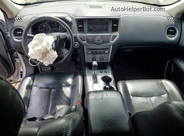 5N1DR2MN3HC668969 2017 NISSAN PATHFINDER Silver 