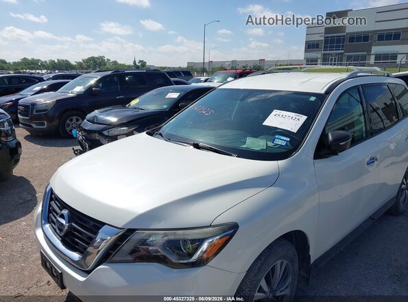 5N1DR2MN3HC913043 2017 NISSAN PATHFINDER White Вид спереду