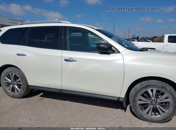 5N1DR2MN3HC913043 2017 NISSAN PATHFINDER White Вид задньої частини салону