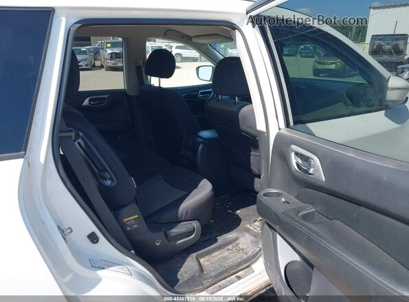 5N1DR2MN3JC616523 2018 NISSAN PATHFINDER White Widok naklejki z numerem VIN