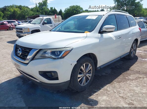 5N1DR2MN3JC616523 2018 NISSAN PATHFINDER White Przód lewy