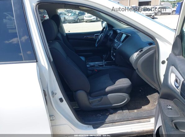 5N1DR2MN3JC616523 2018 NISSAN PATHFINDER White Widok wnętrza z przodu