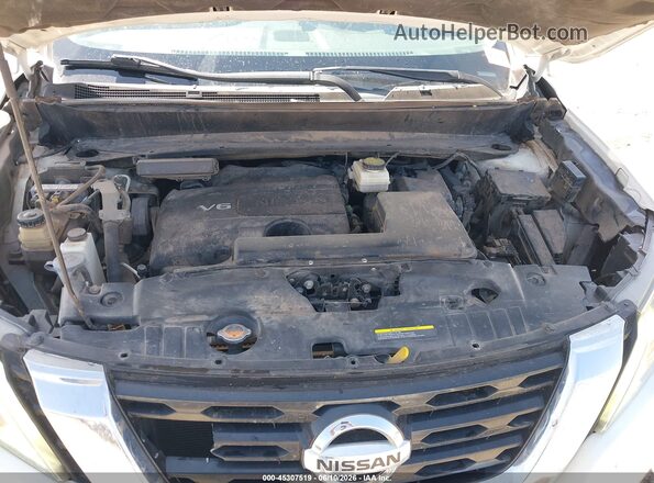 5N1DR2MN3JC616523 2018 NISSAN PATHFINDER White Widok z tyłu