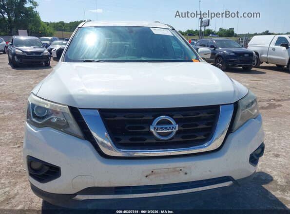 5N1DR2MN3JC616523 2018 NISSAN PATHFINDER White Widok zestawu wskaźników