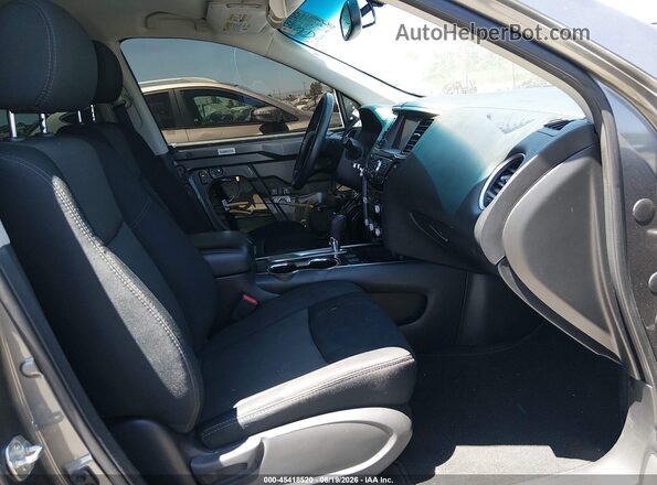 5N1DR2MN3JC617302 2018 NISSAN PATHFINDER Gray Vista interior delantera