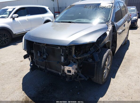5N1DR2MN3JC617302 2018 NISSAN PATHFINDER Gray Vista frontal