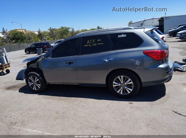 5N1DR2MN3JC617302 2018 NISSAN PATHFINDER Gray 