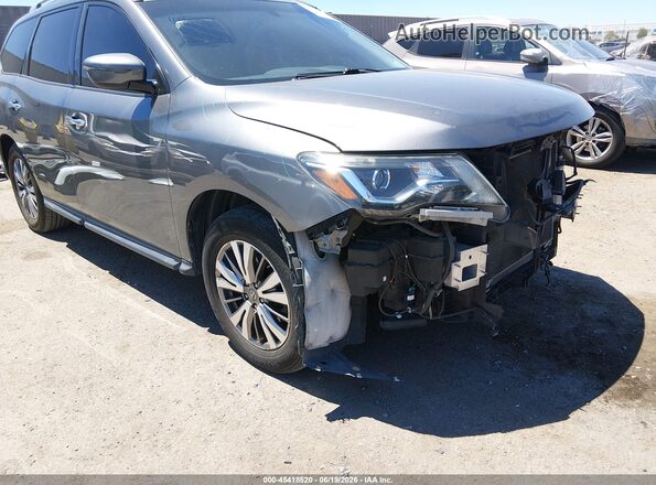 5N1DR2MN3JC617302 2018 NISSAN PATHFINDER Gray 