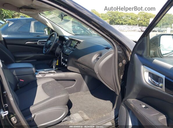 5N1DR2MN3JC659226 2018 NISSAN PATHFINDER Black Widok wnętrza z przodu