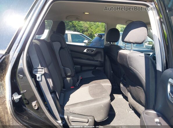 5N1DR2MN3JC659226 2018 NISSAN PATHFINDER Black Widok naklejki z numerem VIN