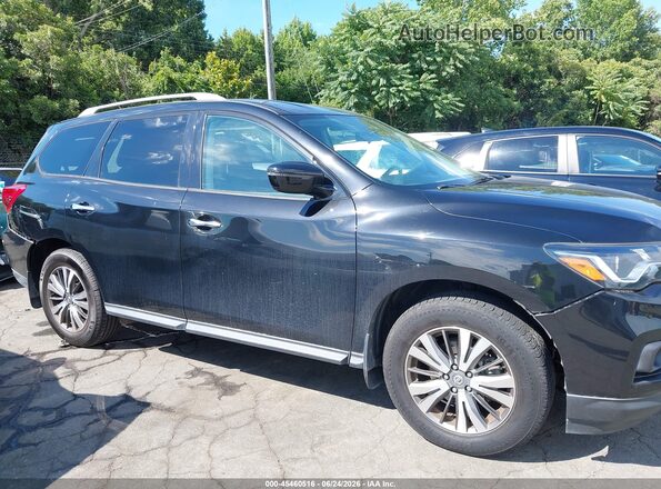 5N1DR2MN3JC659226 2018 NISSAN PATHFINDER Black Widok wnętrza z tyłu