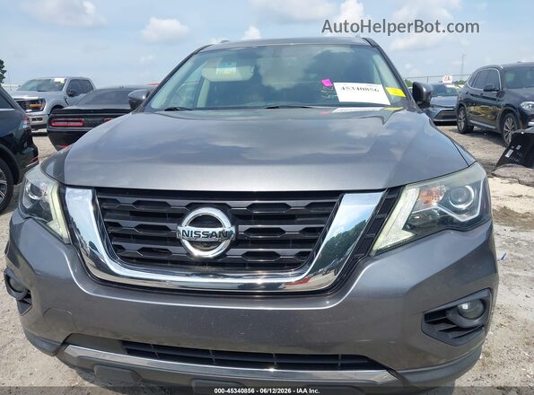 5N1DR2MN3JC665916 2018 NISSAN PATHFINDER Black Rear interior view