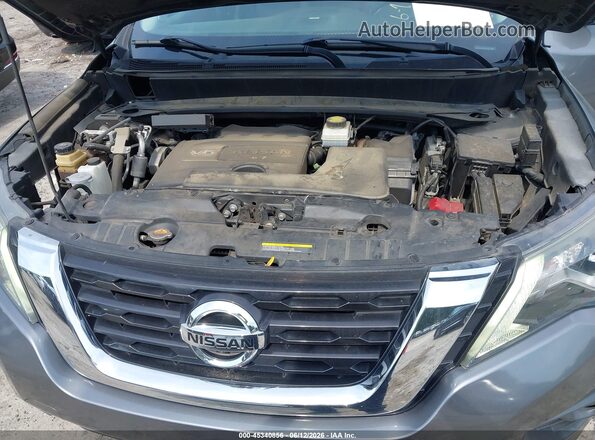 5N1DR2MN3JC665916 2018 NISSAN PATHFINDER Black Rear view