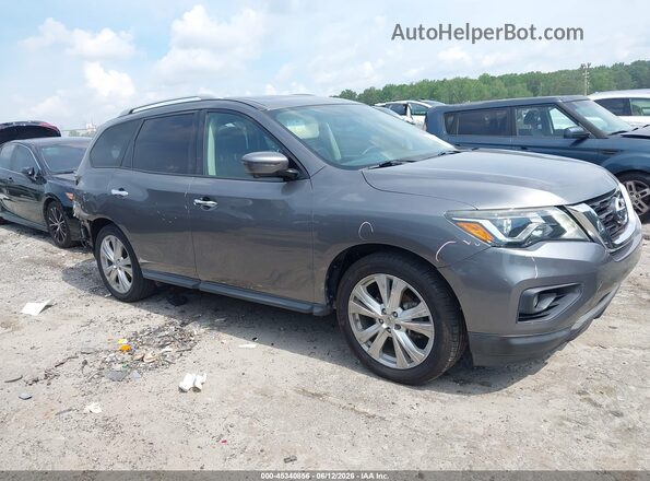 5N1DR2MN3JC665916 2018 NISSAN PATHFINDER Black 360 interior view