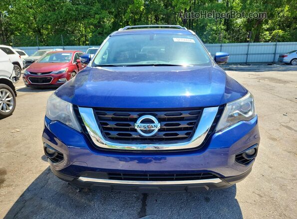 5N1DR2MN3JC679363 2018 NISSAN PATHFINDER Blue Դիմացի տեսք