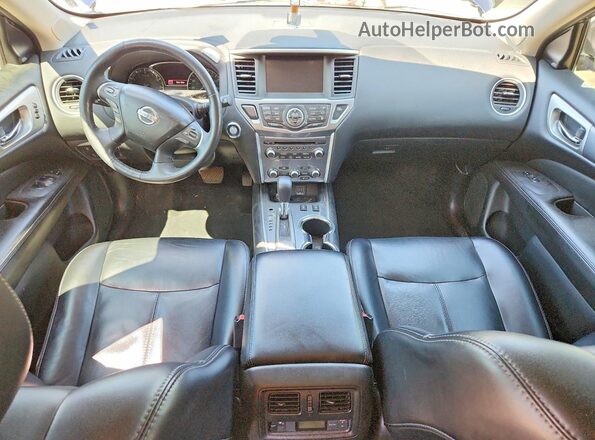 5N1DR2MN3JC679363 2018 NISSAN PATHFINDER Blue Առջևի վահանակի տեսք