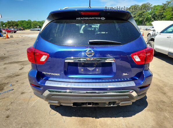 5N1DR2MN3JC679363 2018 NISSAN PATHFINDER Blue Հետևի տեսք