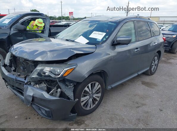 5N1DR2MN3KC604633 2019 NISSAN PATHFINDER Gray Front left
