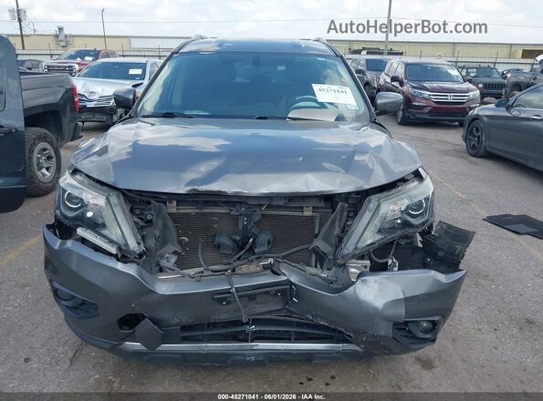 5N1DR2MN3KC604633 2019 NISSAN PATHFINDER Gray Instrument cluster view