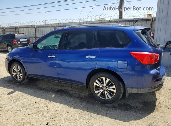 5N1DR2MN4JC628258 2018 NISSAN PATHFINDER Blue Հետևի ձախ