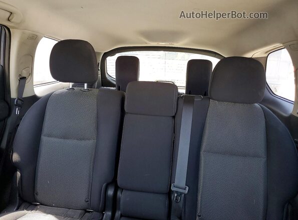 5N1DR2MN4JC628258 2018 NISSAN PATHFINDER Blue Հետևի նստատեղերի տեսք